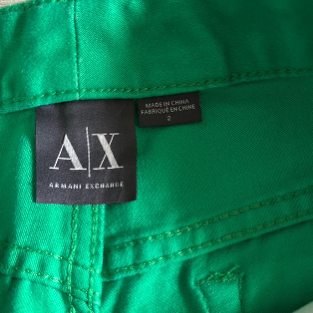 Armani Exchange Green Shorts - Picture 4 of 4